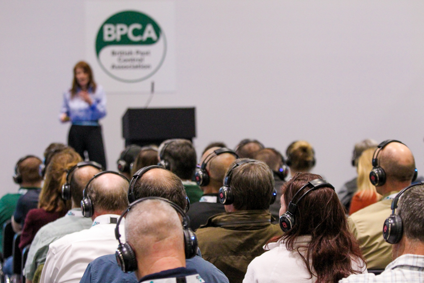 P-1784 Sharon Hughes from BASF packs out the PestEx Technical theatre